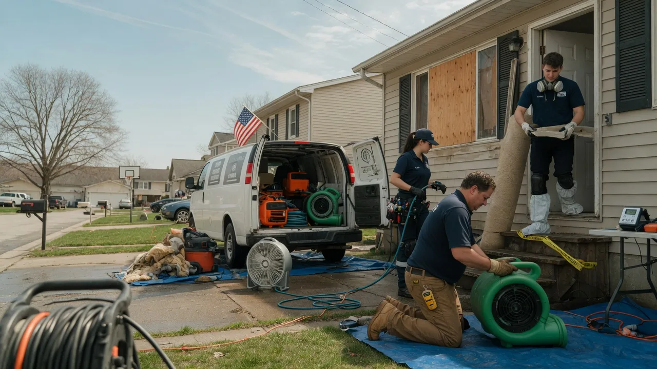 Water Damage Restoration in Bishopville, MD near me